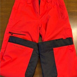 Obermeyer Orange and Black Ski or snowboard Pants
